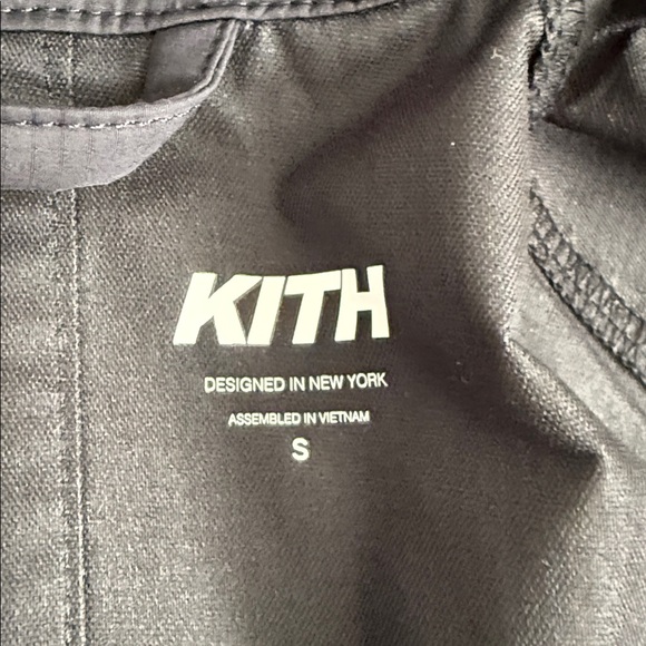 Kith Performance Binx Bolero Track Jacket in Black Size Small - Picture 6 of 14